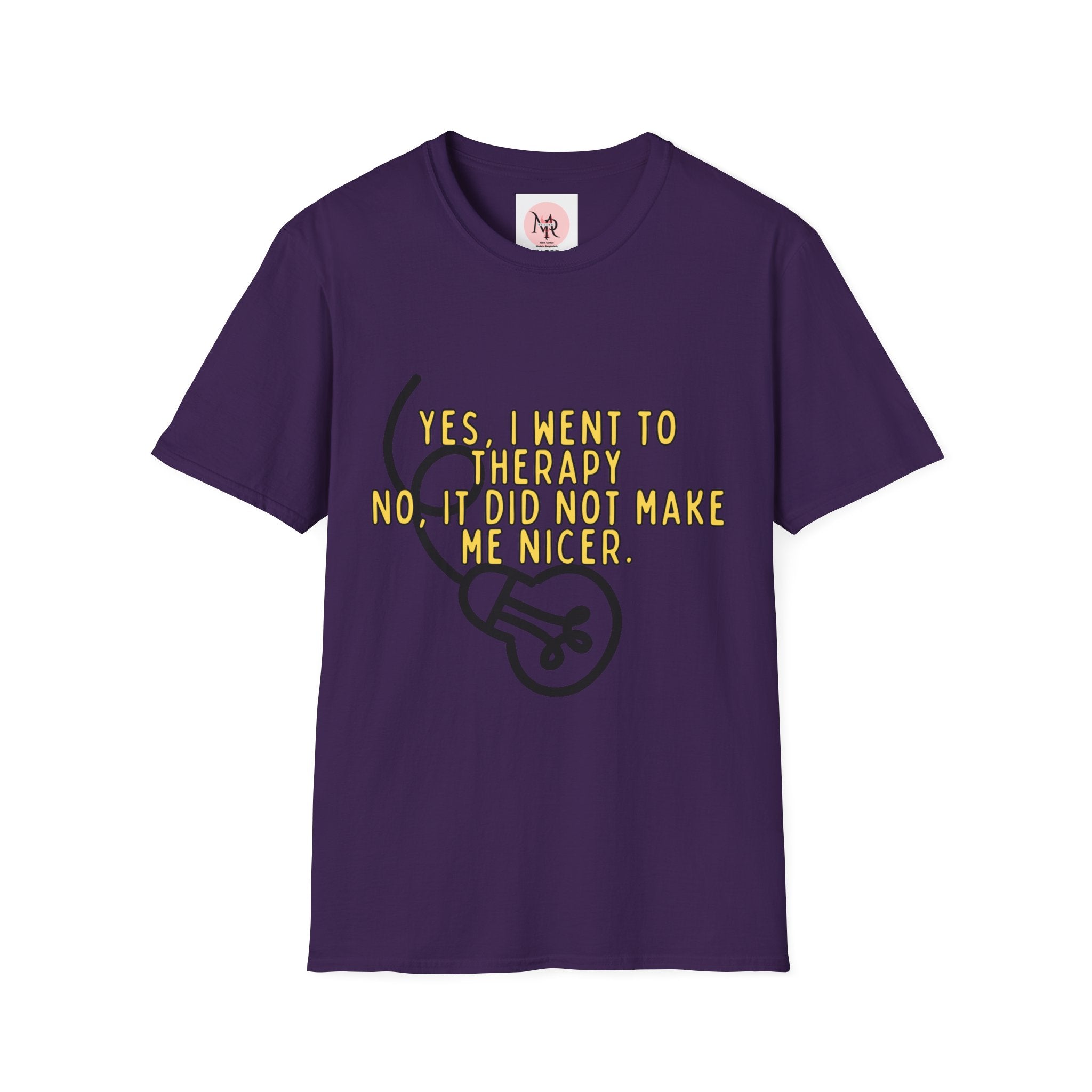 Therapy Didn’t Make Me Nicer Tee – Lightbulb Design