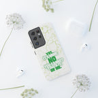 Sassy Quote Marble Crack Phone Case