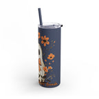 Leaf Me Alone – Limited Edition Fall Ghost Skinny Tumbler (20oz / 600ml)