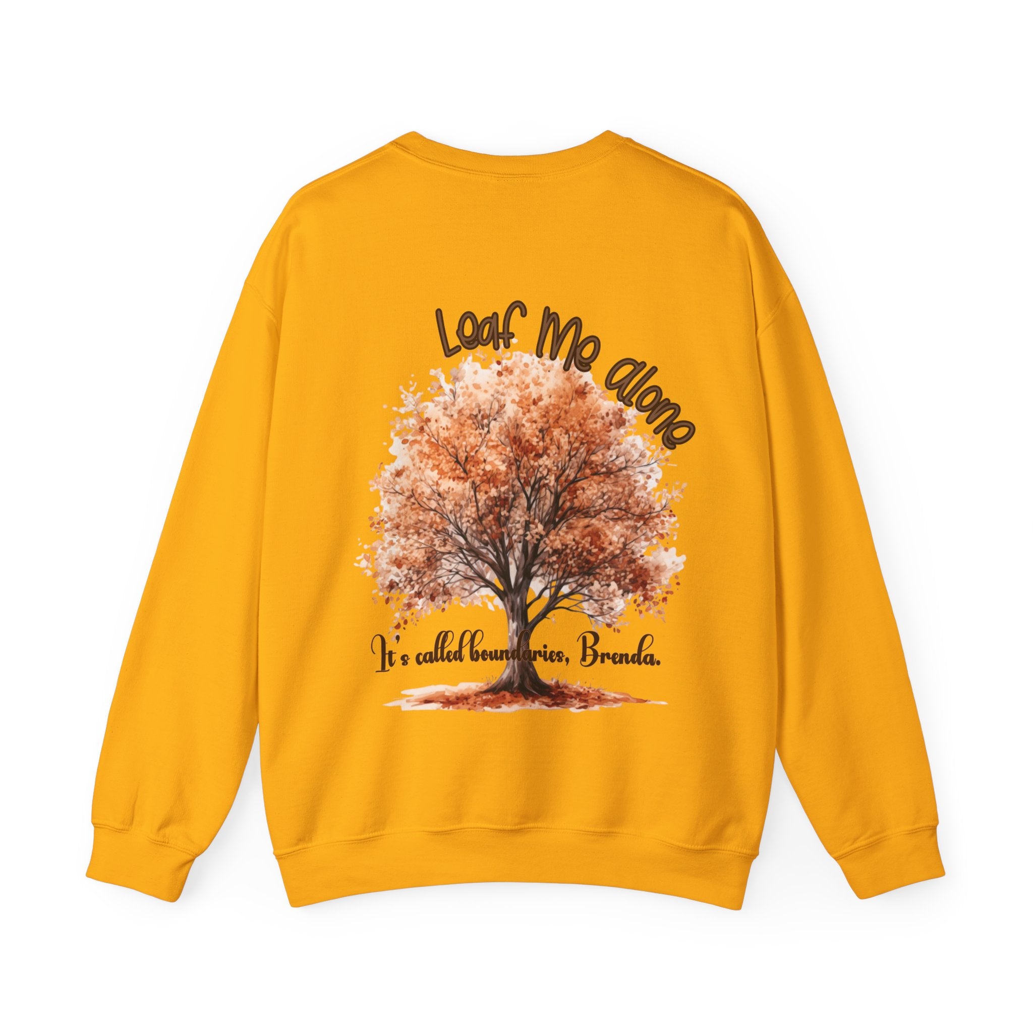 Leaf Me Alone Seasonal Sweatshirt – Unisex Heavy Blend™ Crewneck Sweatshirt