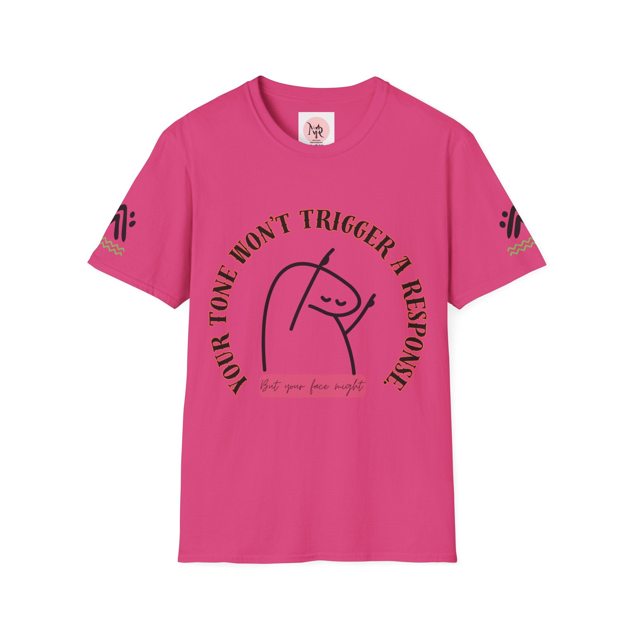 Typography Quote Tee – Edgy Statement