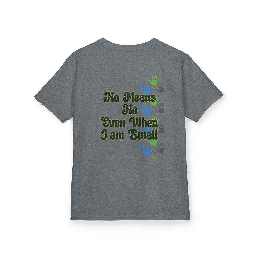 Children’s Boundary Awareness Tee – No Means No