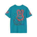Graffiti Quote Tee – Bold Monochrome