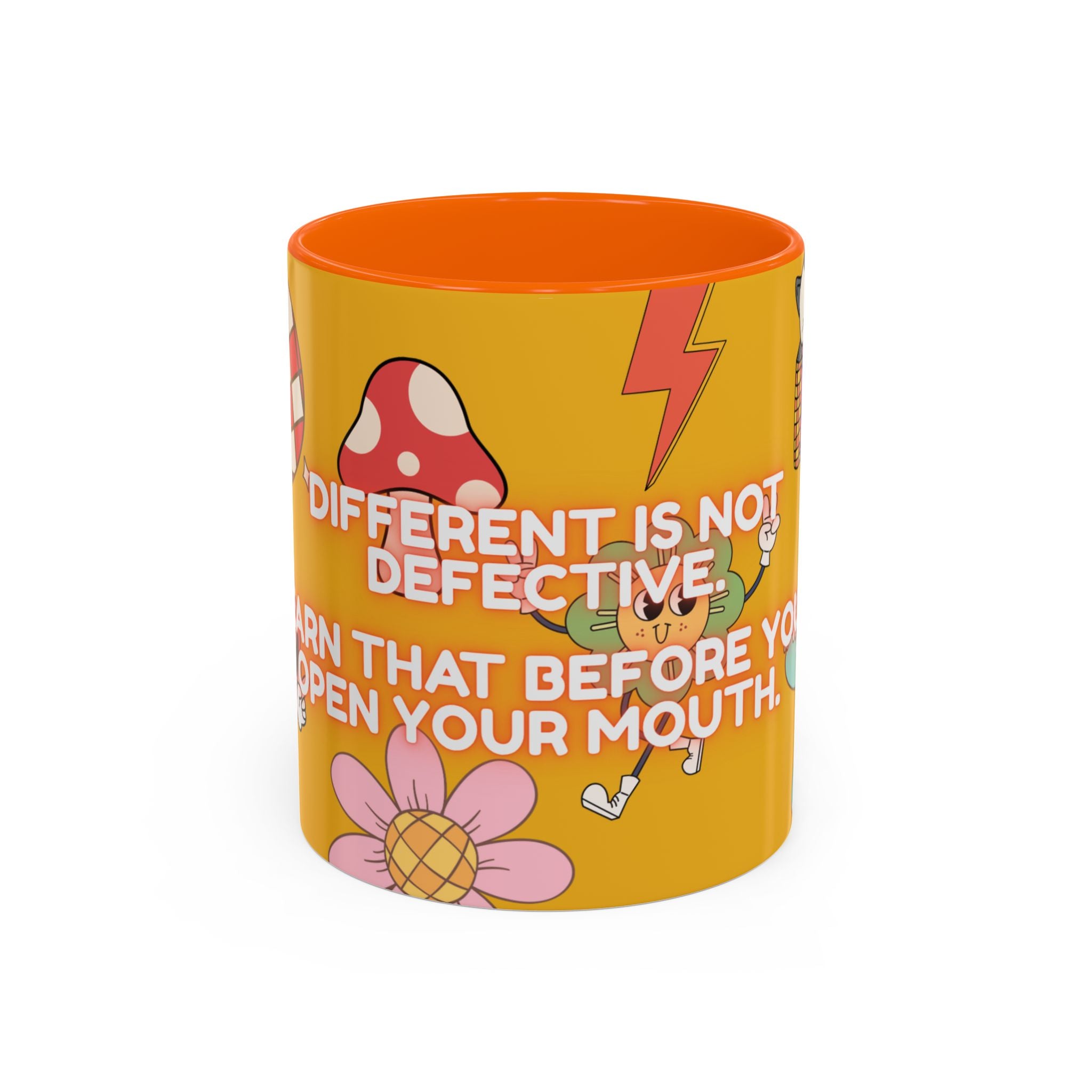 Bold Neurodivergent Quote Mug