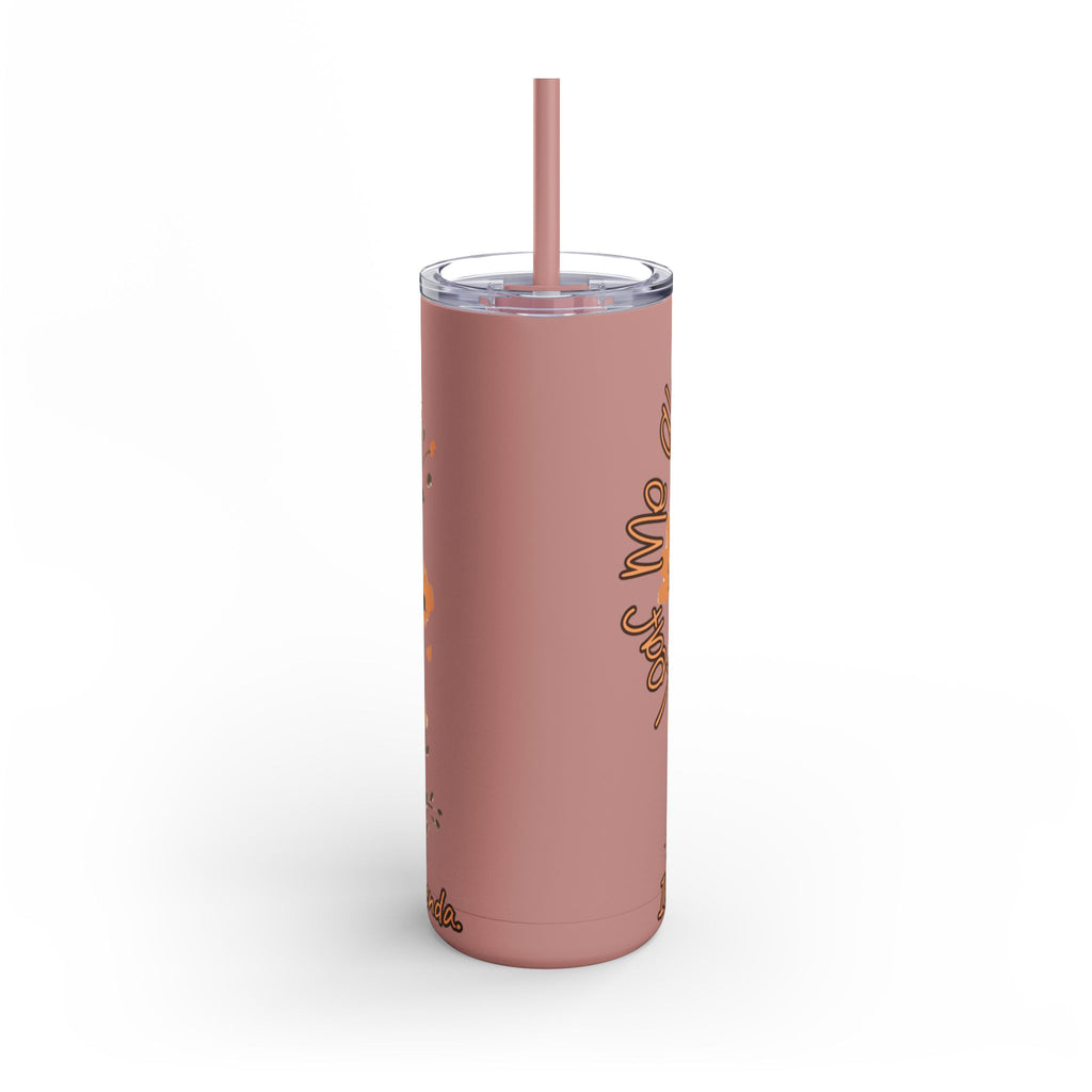 Leaf Me Alone – Limited Edition Fall Ghost Skinny Tumbler (20oz / 600ml)