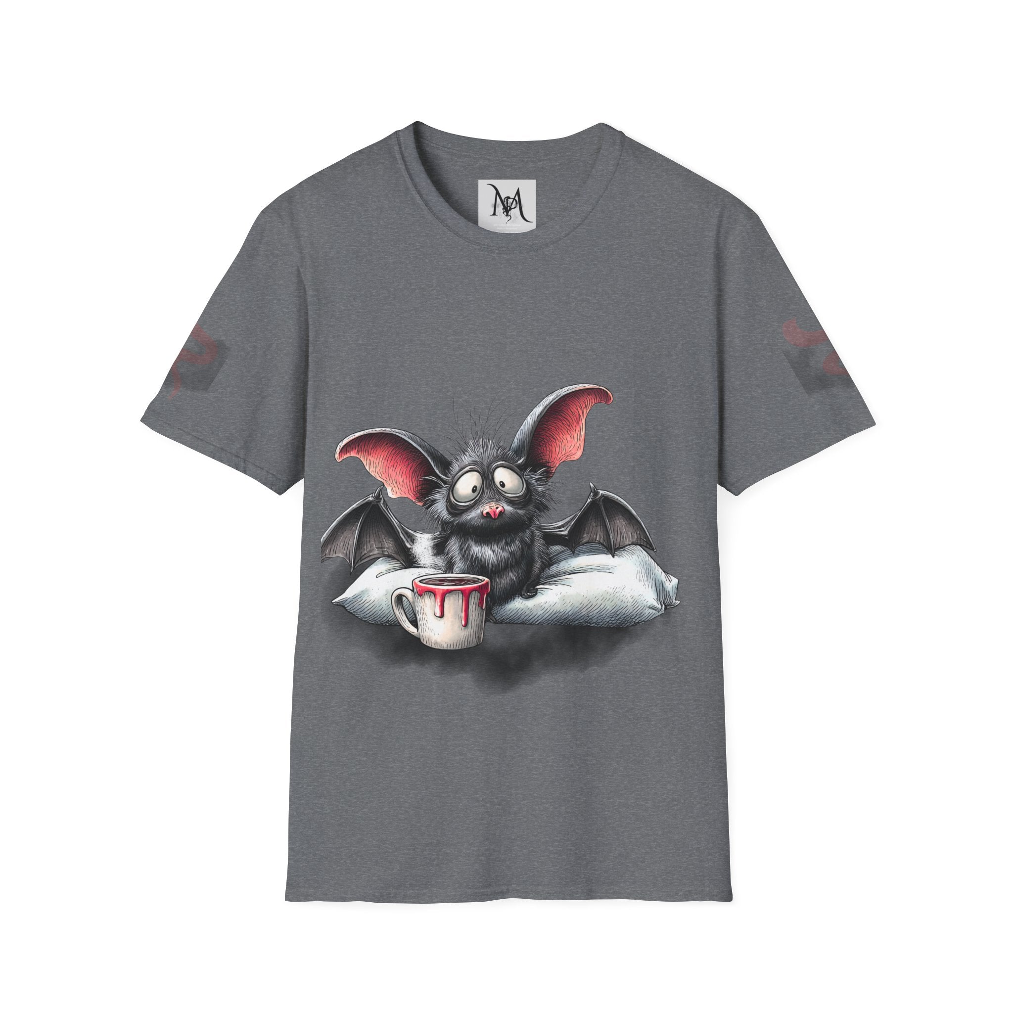 Bat-teries Drained – Cute and Funny Bat T-Shirt