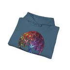 Unapologetically Neurodivergent Hoodie-Holographic Crystal Tree Design, Bold Identity Statement