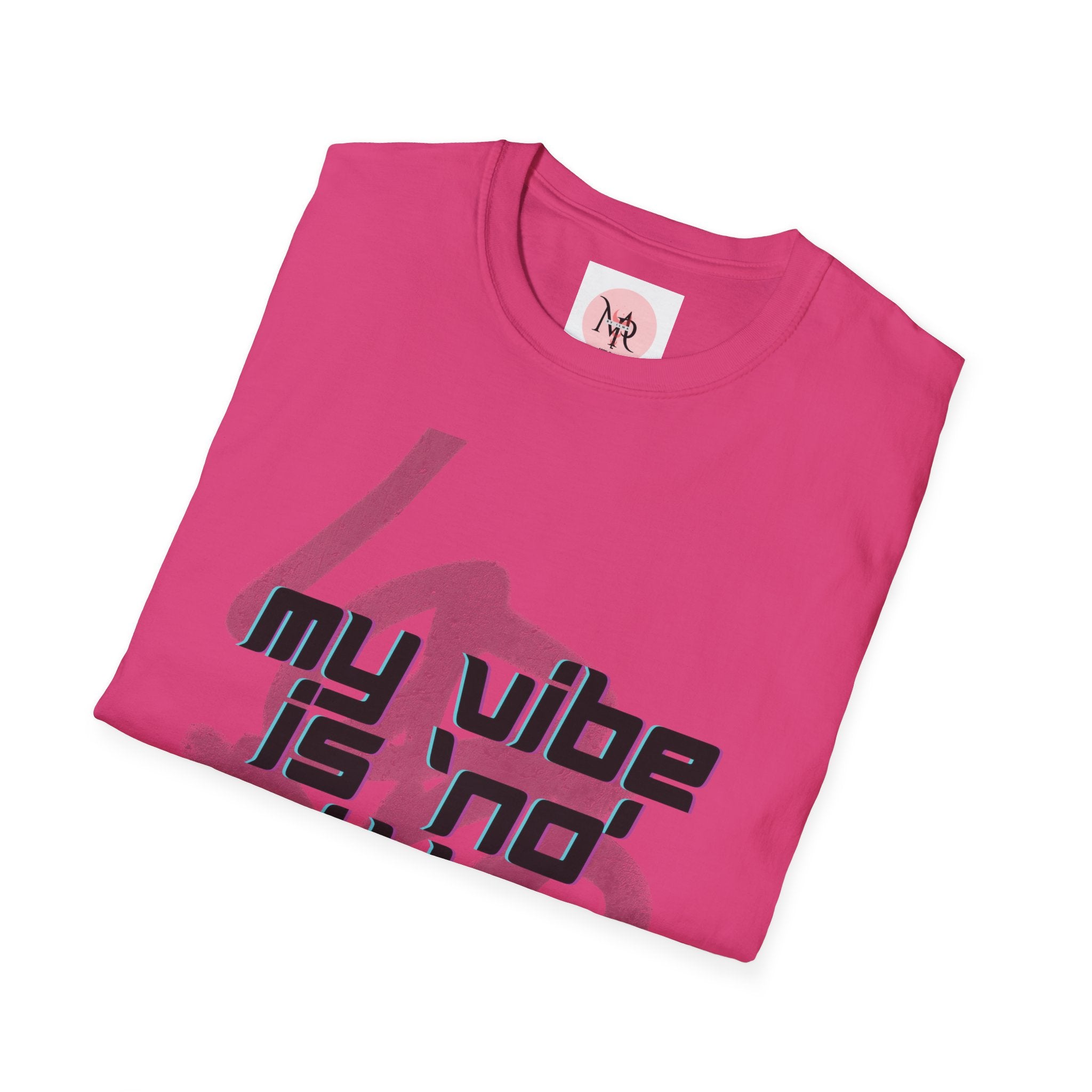 Graffiti Quote Tee – Bold Monochrome