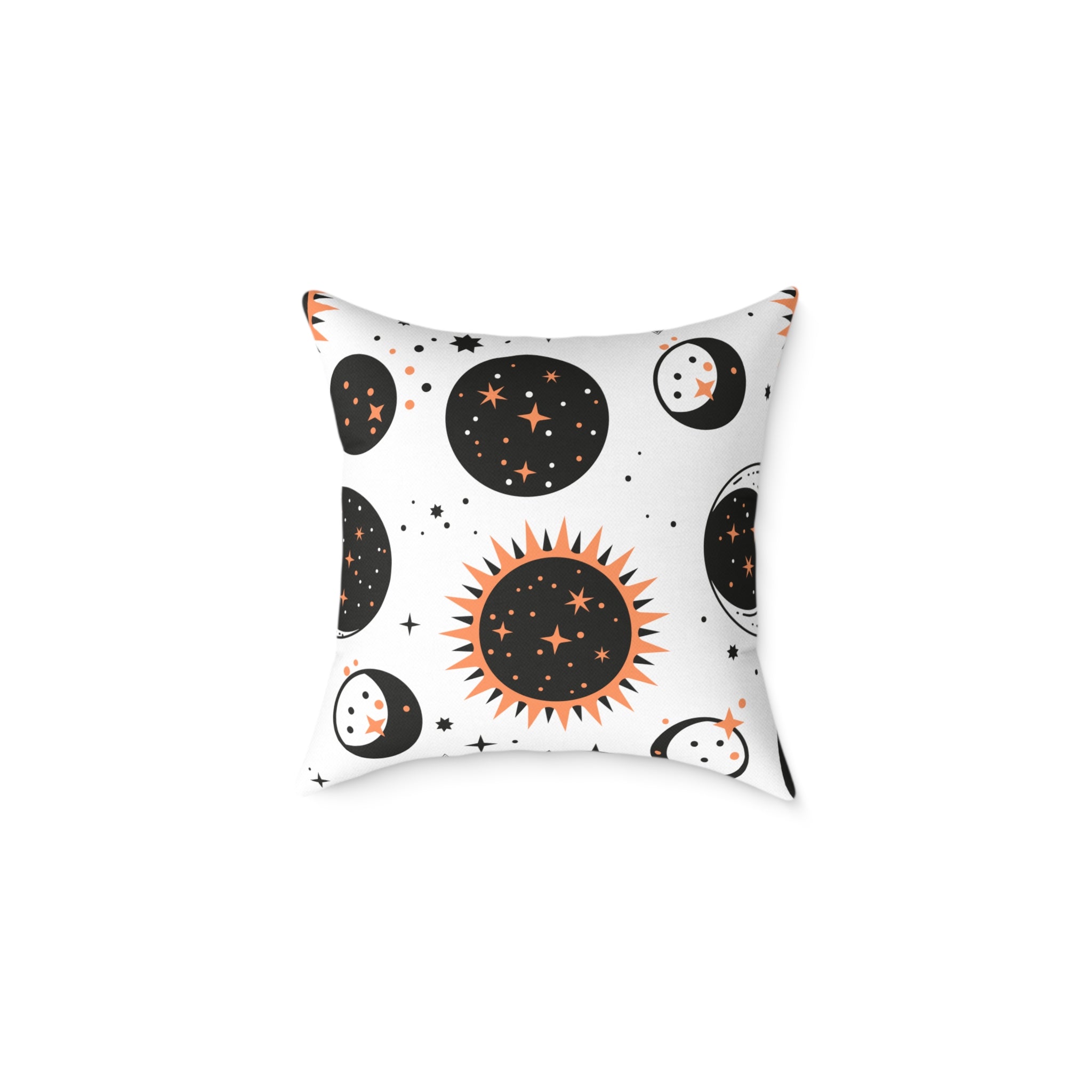 Too Gourd for Your Drama – Celestial Sun & Moon Throw Pillow