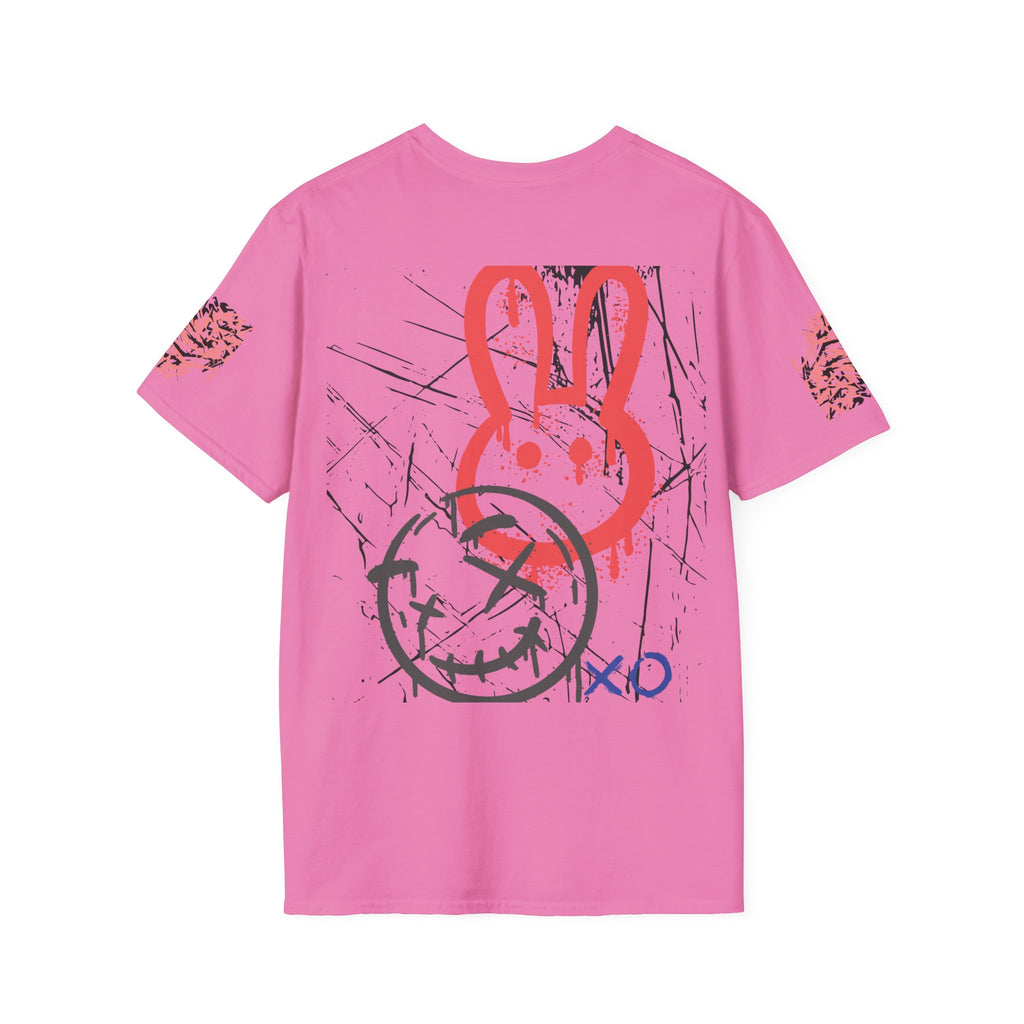 Graffiti Quote Tee – Bold Monochrome