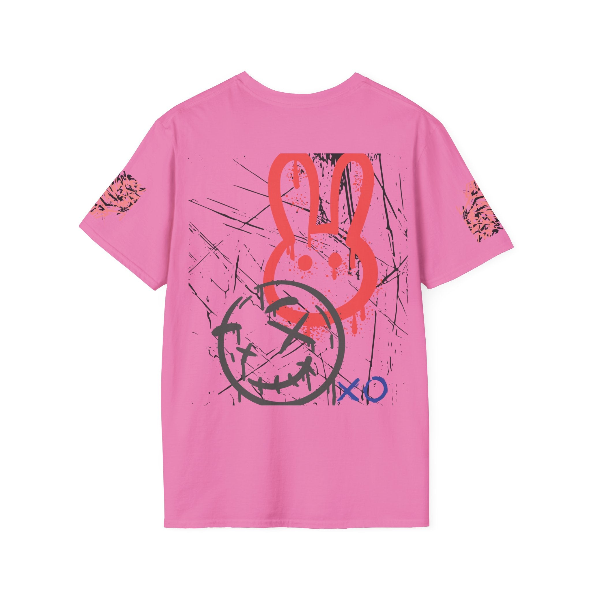 Graffiti Quote Tee – Bold Monochrome