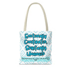 motional Constipation Tote, Spiritually Unhinged Funny Tote Bag for Sarcastic Souls