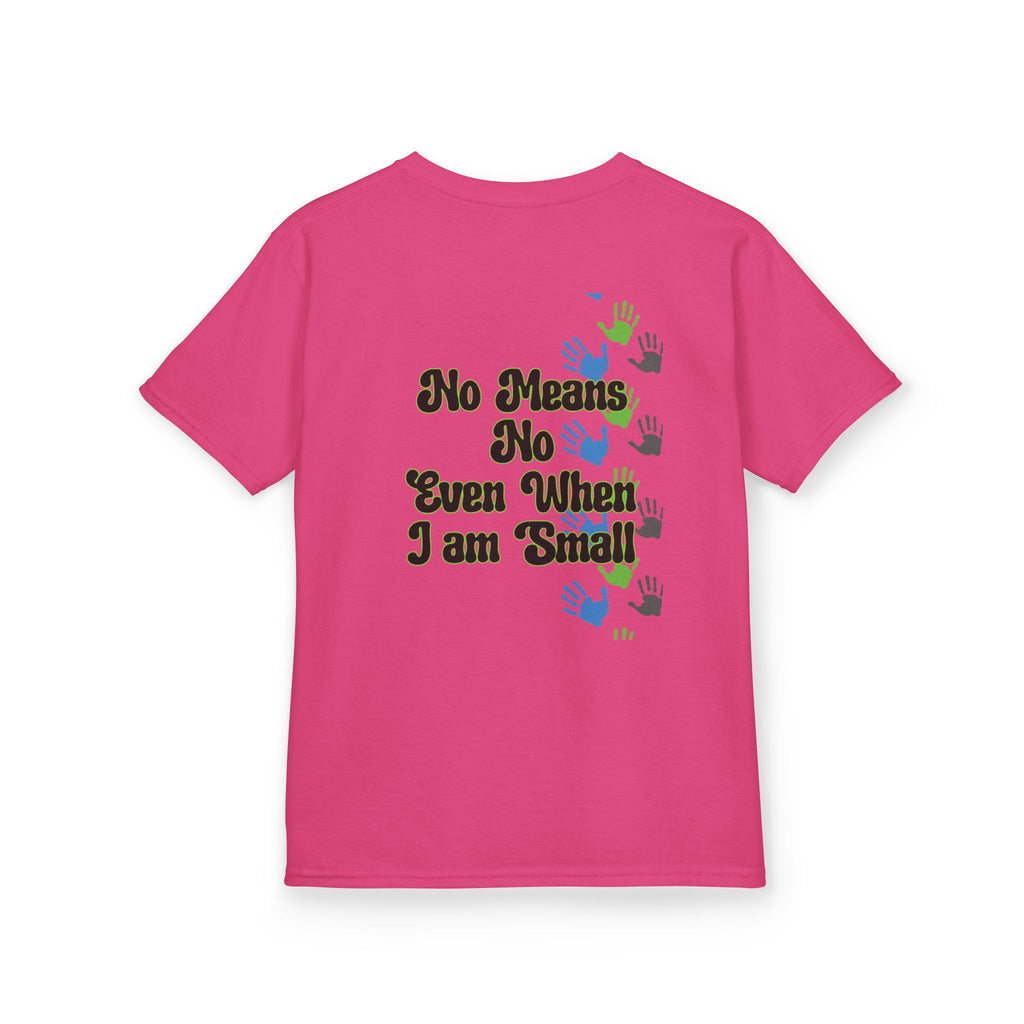Children’s Boundary Awareness Tee – No Means No