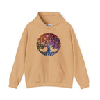 Unapologetically Neurodivergent Hoodie-Holographic Crystal Tree Design, Bold Identity Statement
