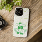 Sassy Quote Marble Crack Phone Case