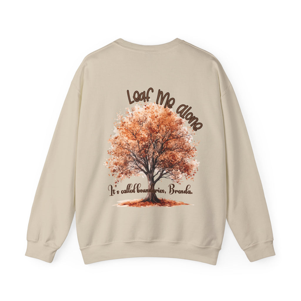 Leaf Me Alone Seasonal Sweatshirt – Unisex Heavy Blend™ Crewneck Sweatshirt