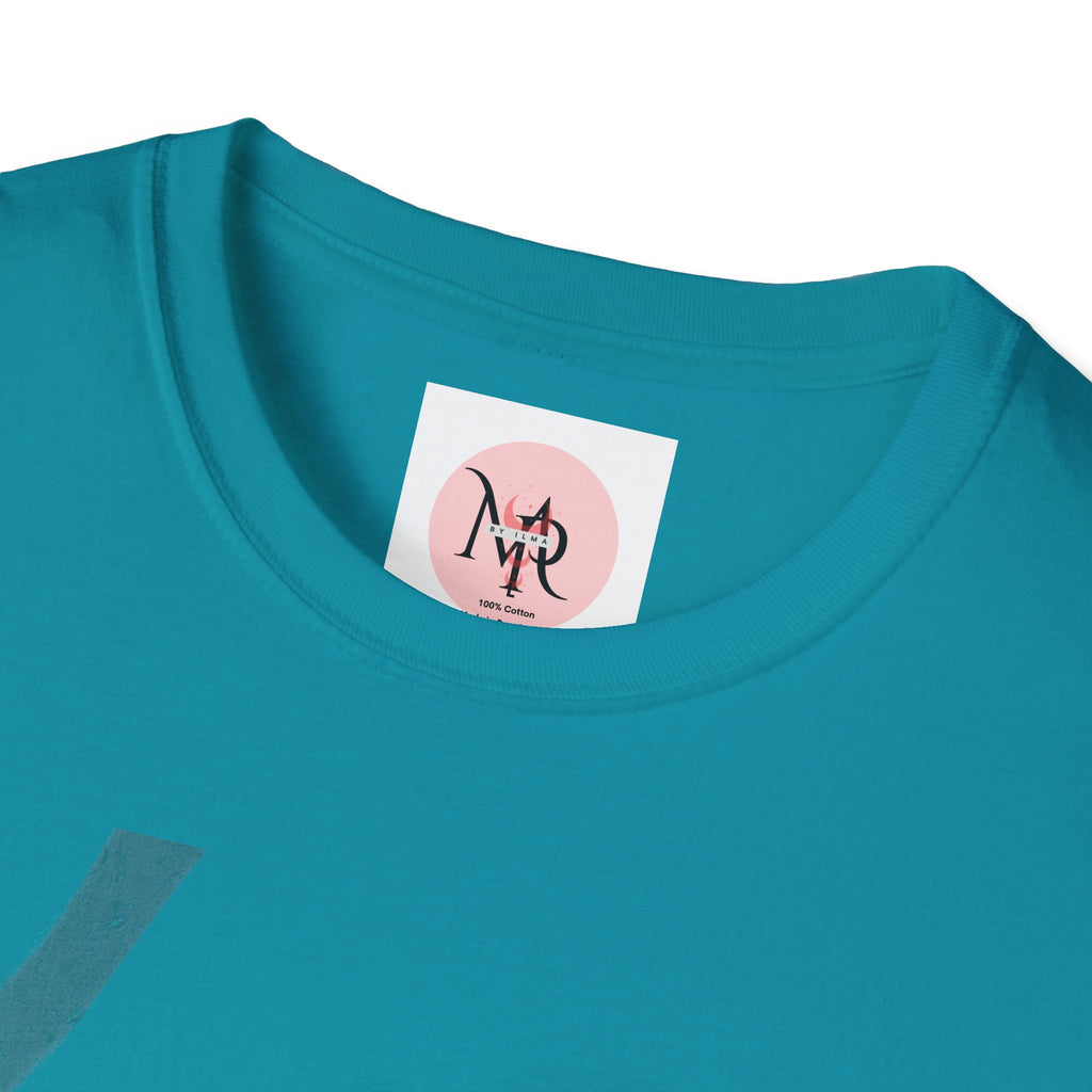 Graffiti Quote Tee – Bold Monochrome