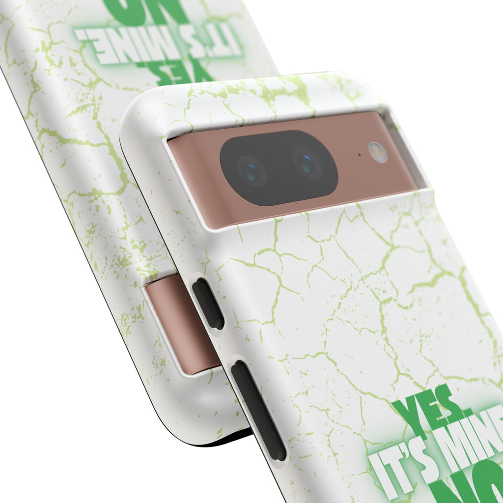 Sassy Quote Marble Crack Phone Case