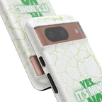 Sassy Quote Marble Crack Phone Case