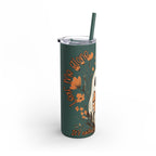 Leaf Me Alone – Limited Edition Fall Ghost Skinny Tumbler (20oz / 600ml)