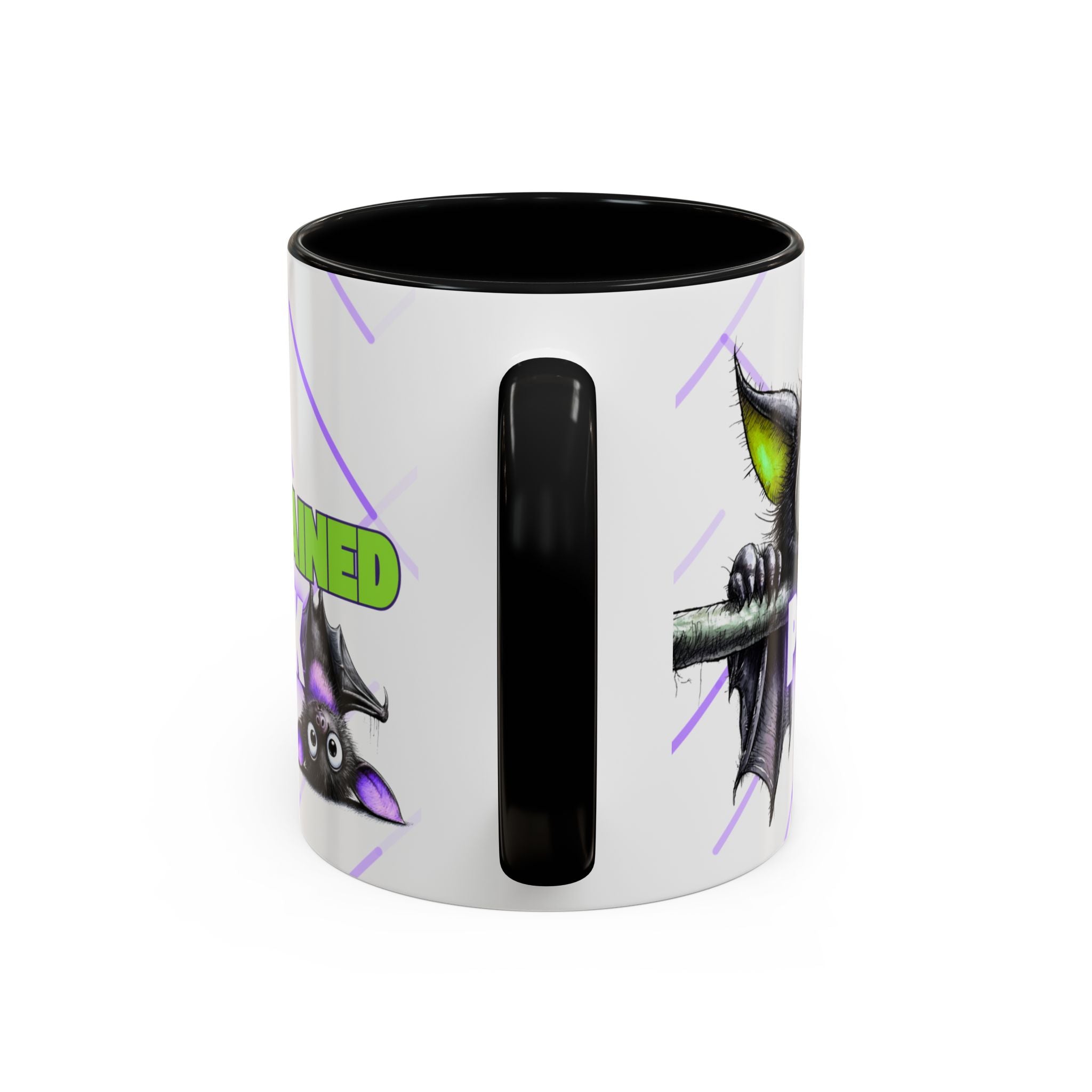 Bat-teries Drained Mug – Quirky Bat Design