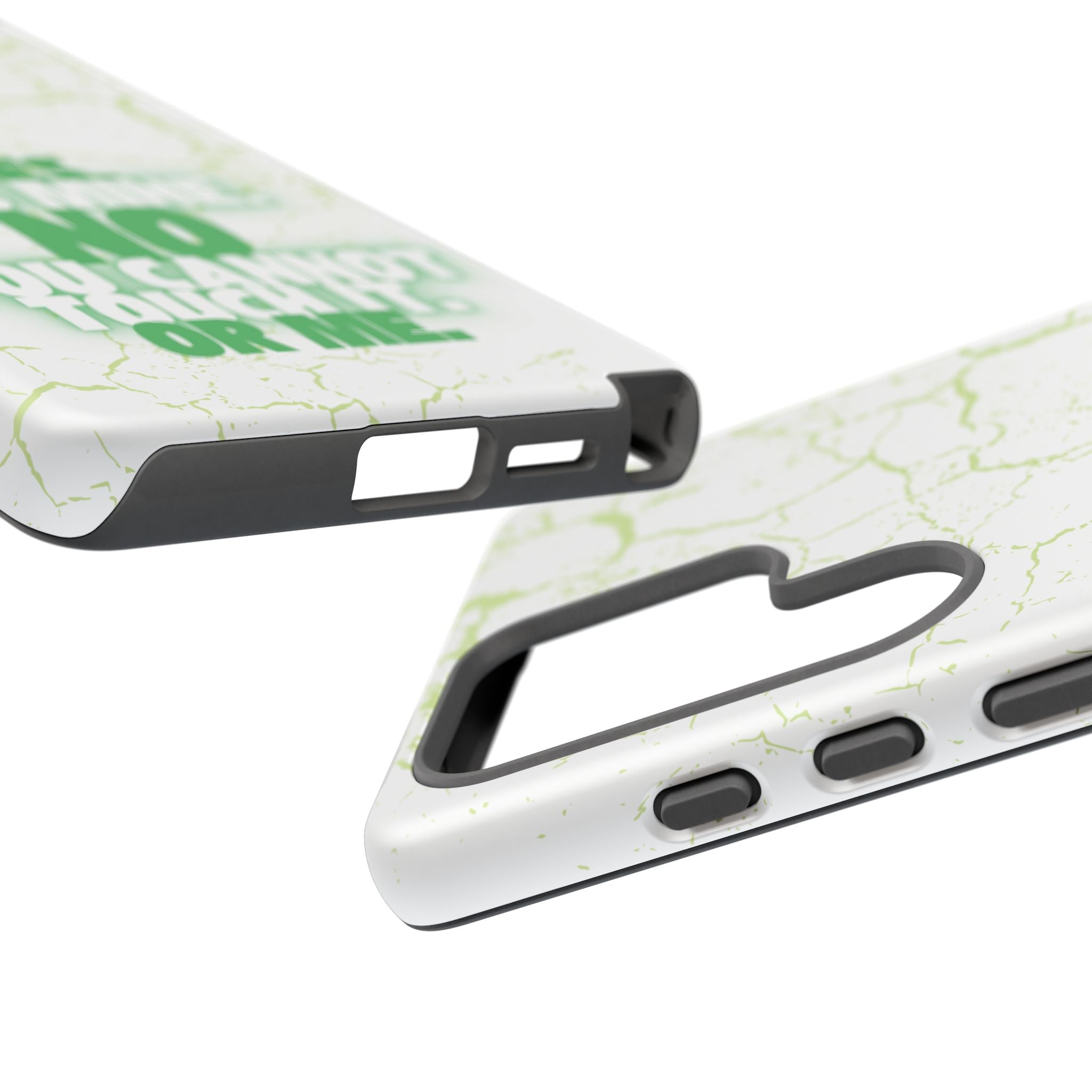 Sassy Quote Marble Crack Phone Case