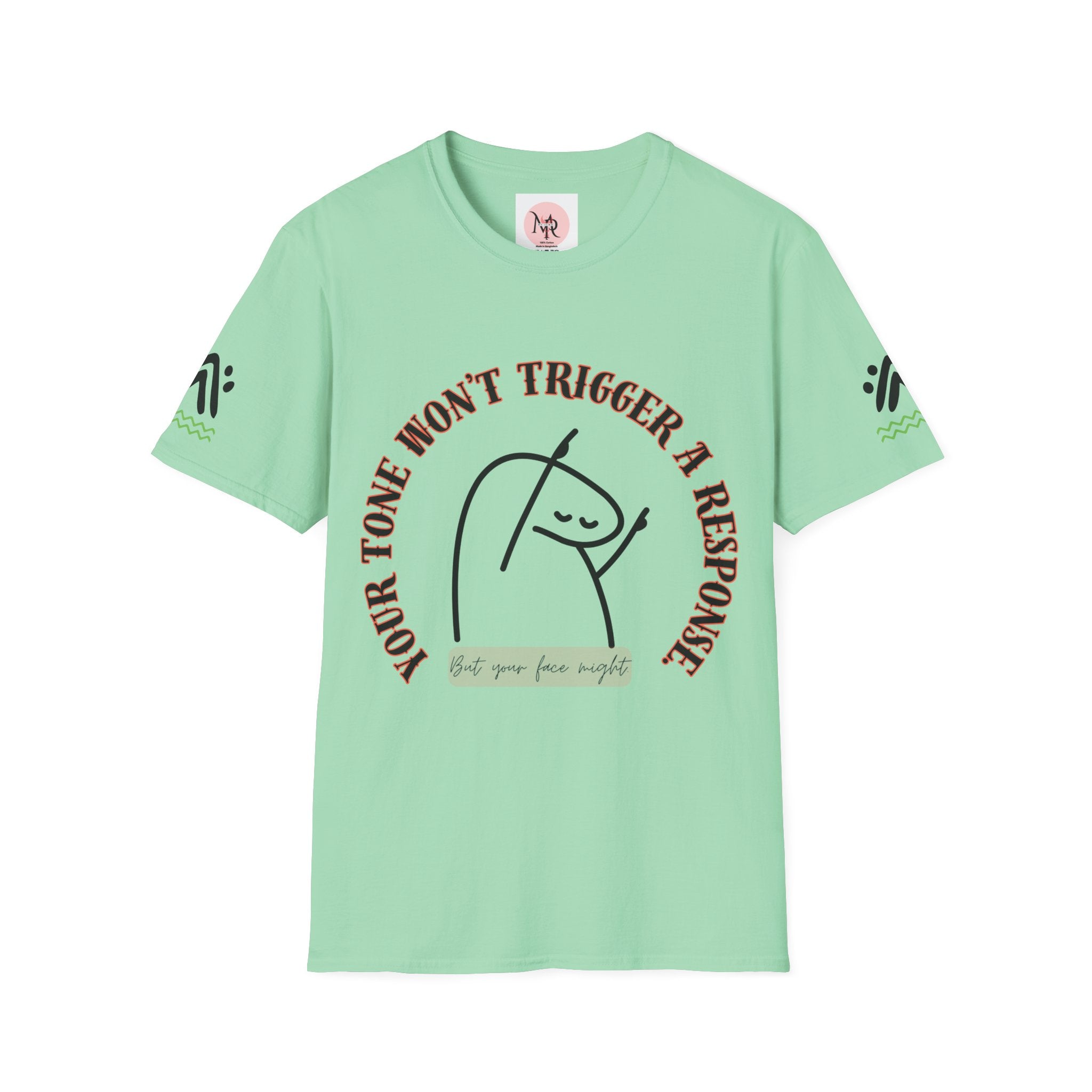 Typography Quote Tee – Edgy Statement