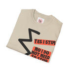 Neurodiversity Pride Tee – Stimming & Awareness