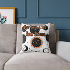 Too Gourd for Your Drama – Celestial Sun & Moon Throw Pillow