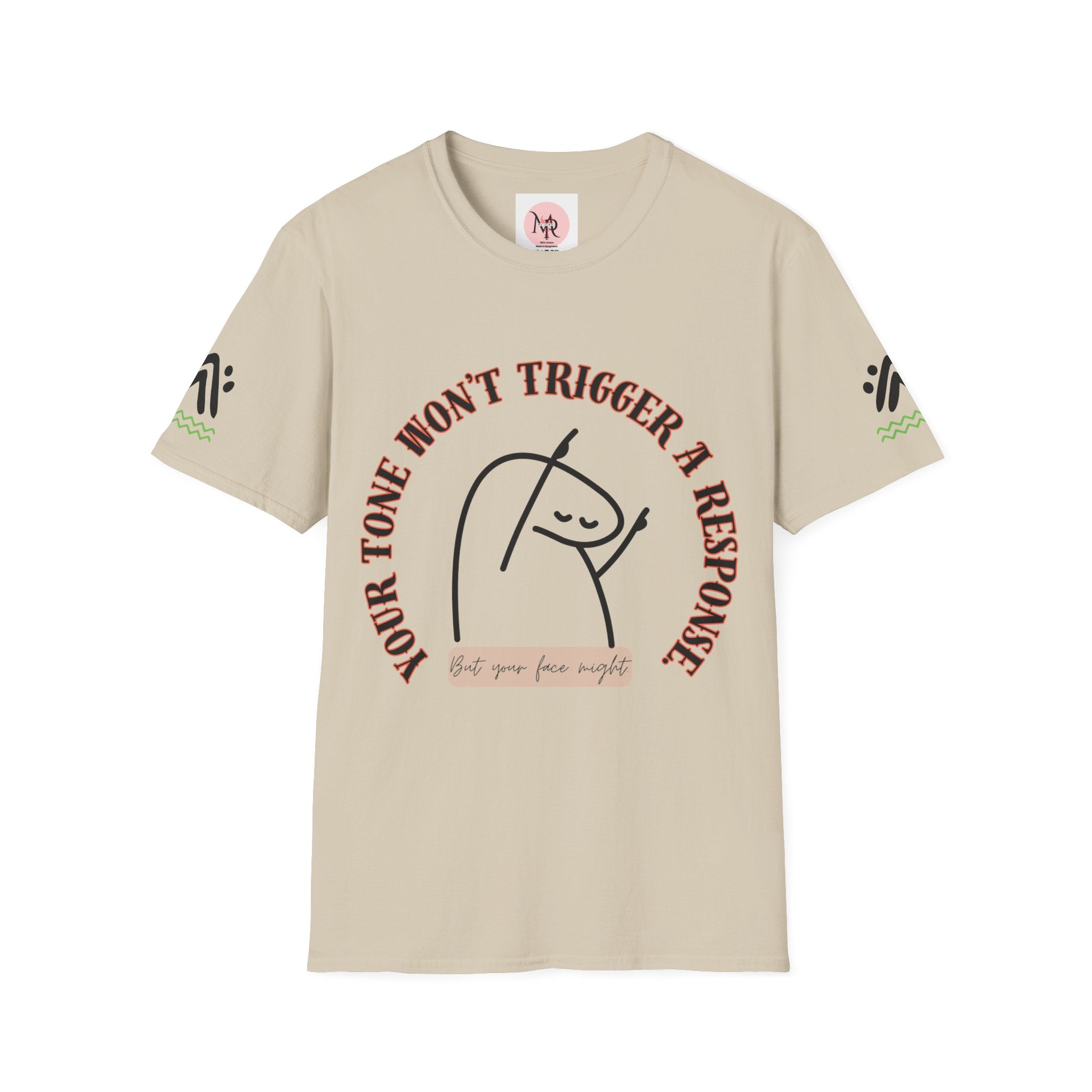 Typography Quote Tee – Edgy Statement