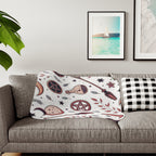 Spellbound Nights Sherpa Blanket – Occult & Cozy