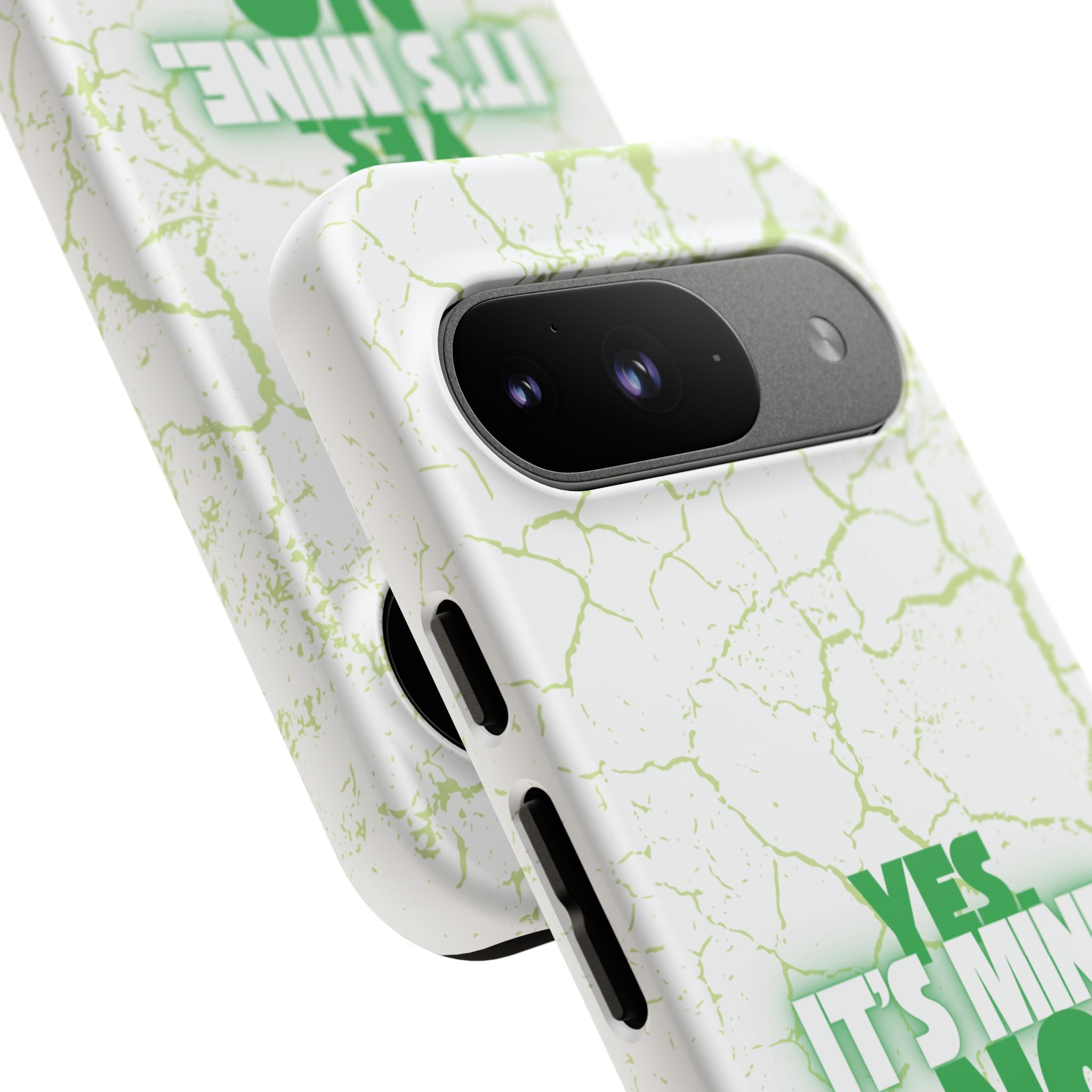 Sassy Quote Marble Crack Phone Case