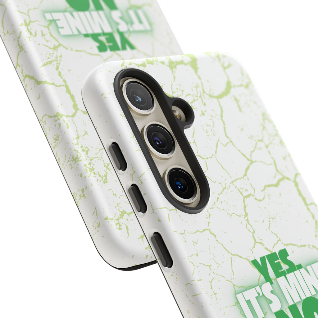 Sassy Quote Marble Crack Phone Case