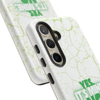 Sassy Quote Marble Crack Phone Case