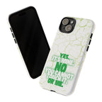 Sassy Quote Marble Crack Phone Case