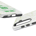 Sassy Quote Marble Crack Phone Case