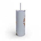 Leaf Me Alone – Limited Edition Fall Ghost Skinny Tumbler (20oz / 600ml)