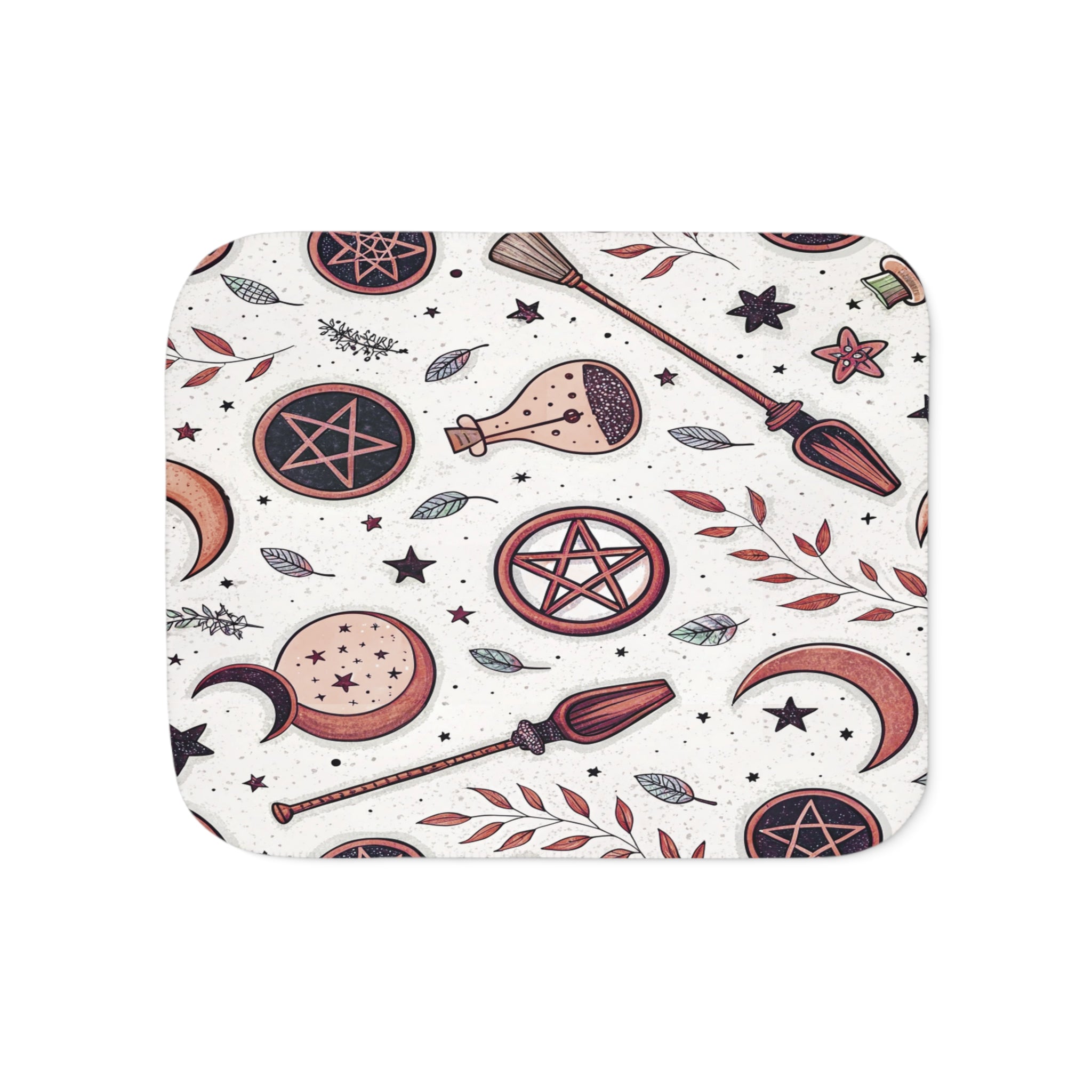 Spellbound Nights Sherpa Blanket – Occult & Cozy