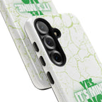 Sassy Quote Marble Crack Phone Case