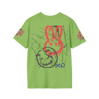 Graffiti Quote Tee – Bold Monochrome