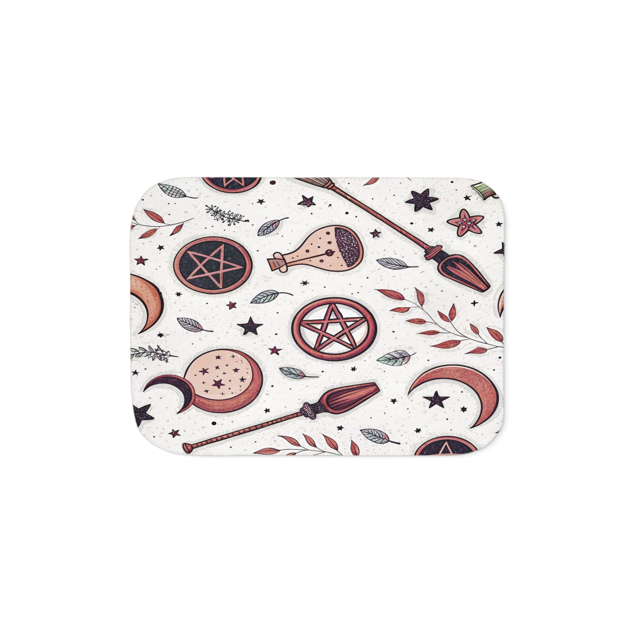 Spellbound Nights Sherpa Blanket – Occult & Cozy