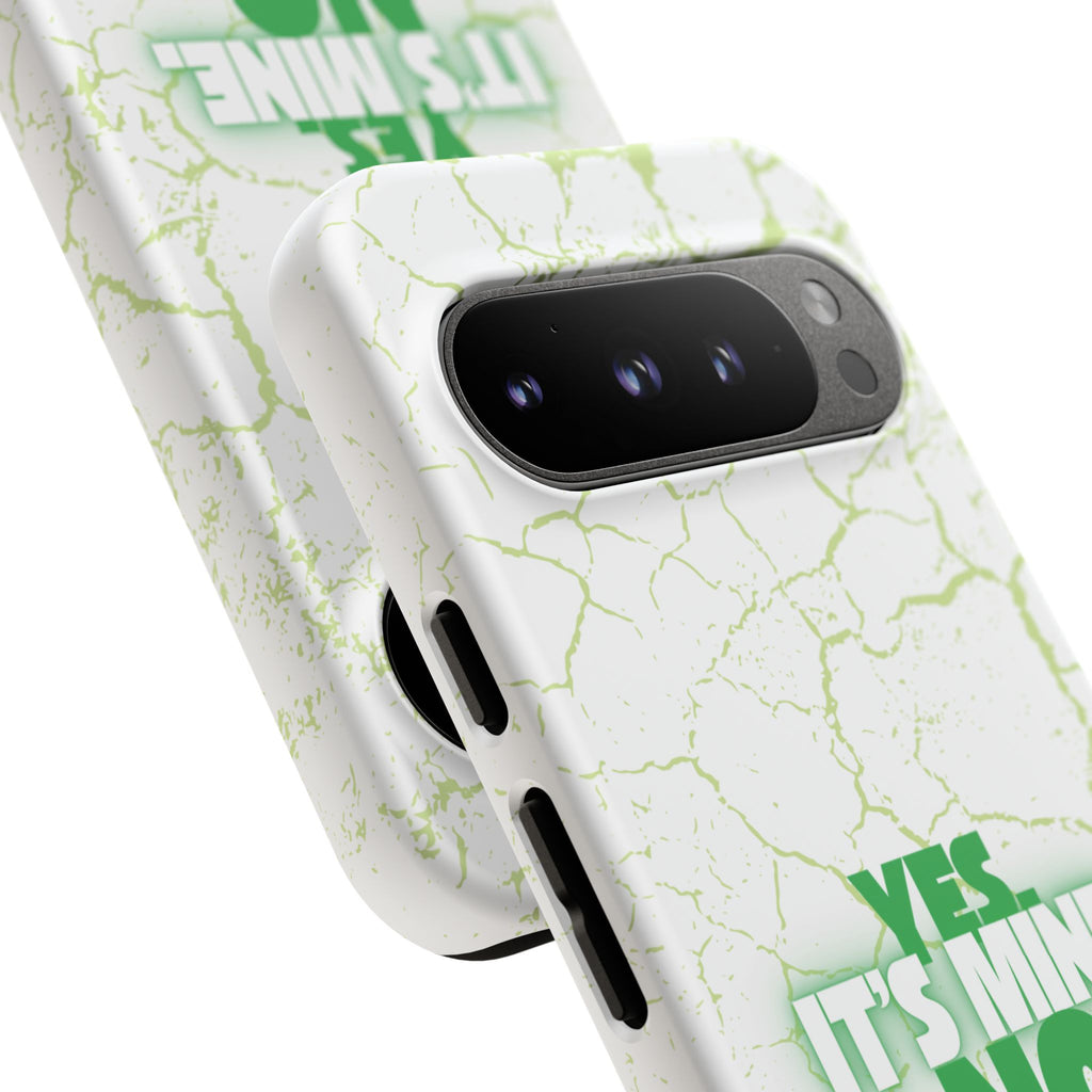 Sassy Quote Marble Crack Phone Case