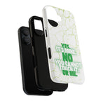 Sassy Quote Marble Crack Phone Case