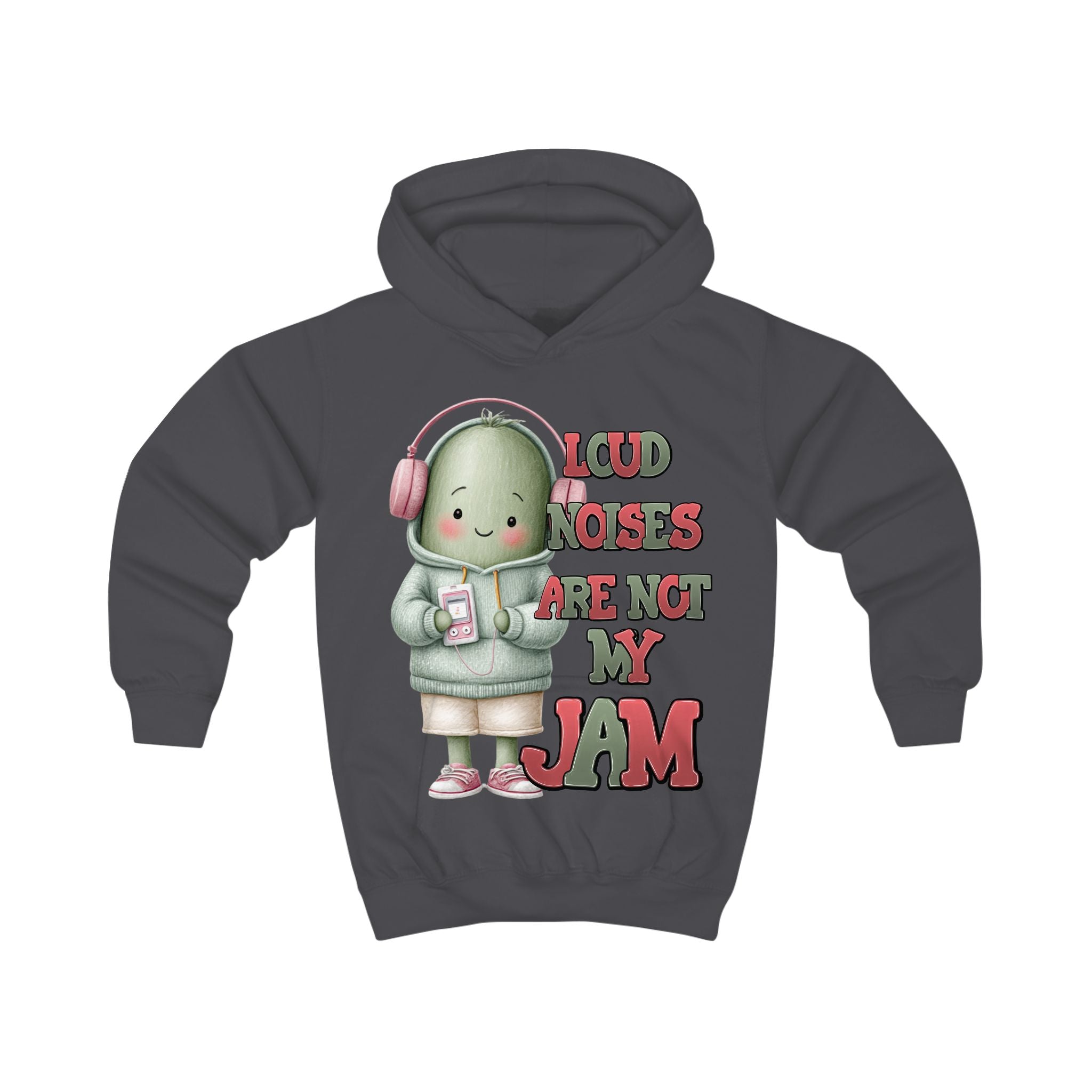 Neurodivergent Kids Hoodie – Please Be Kind Back Print