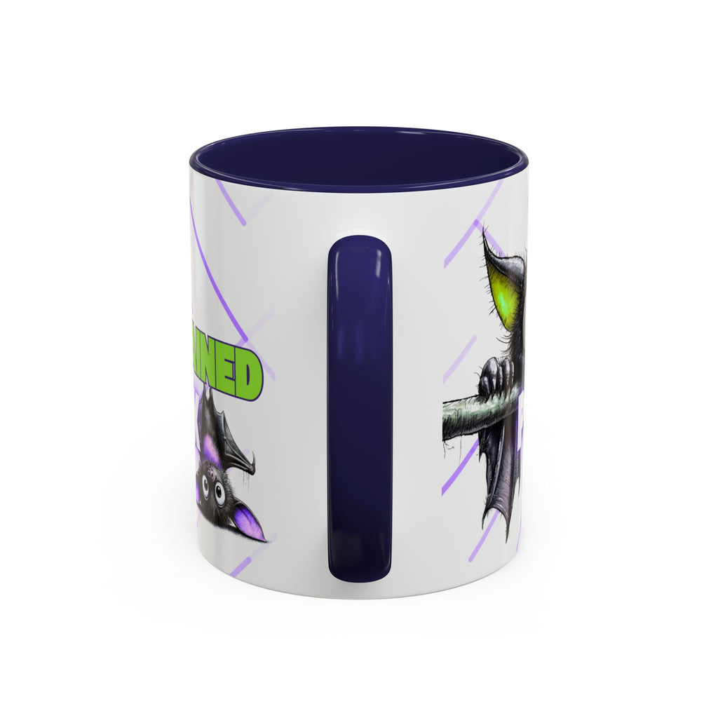 Bat-teries Drained Mug – Quirky Bat Design