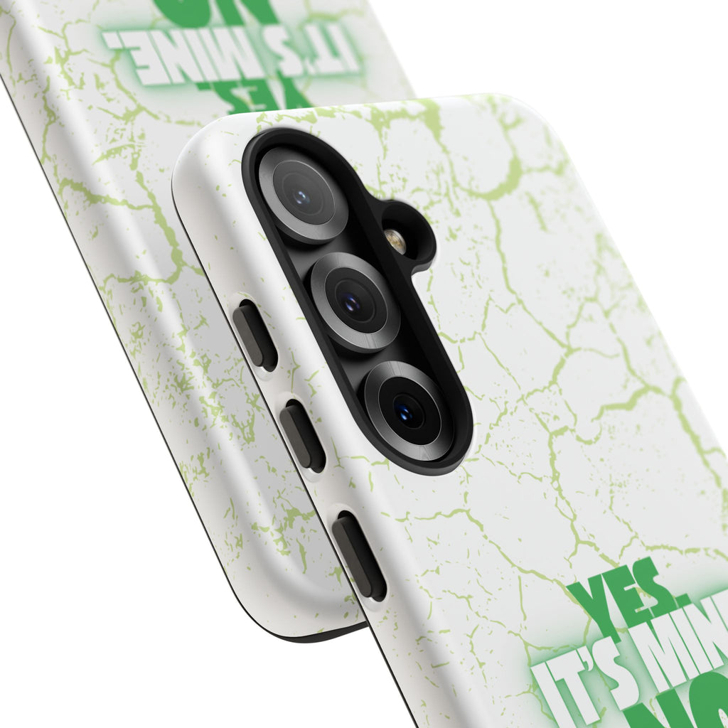 Sassy Quote Marble Crack Phone Case