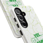 Sassy Quote Marble Crack Phone Case