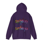 Unapologetically Neurodivergent Hoodie-Holographic Crystal Tree Design, Bold Identity Statement
