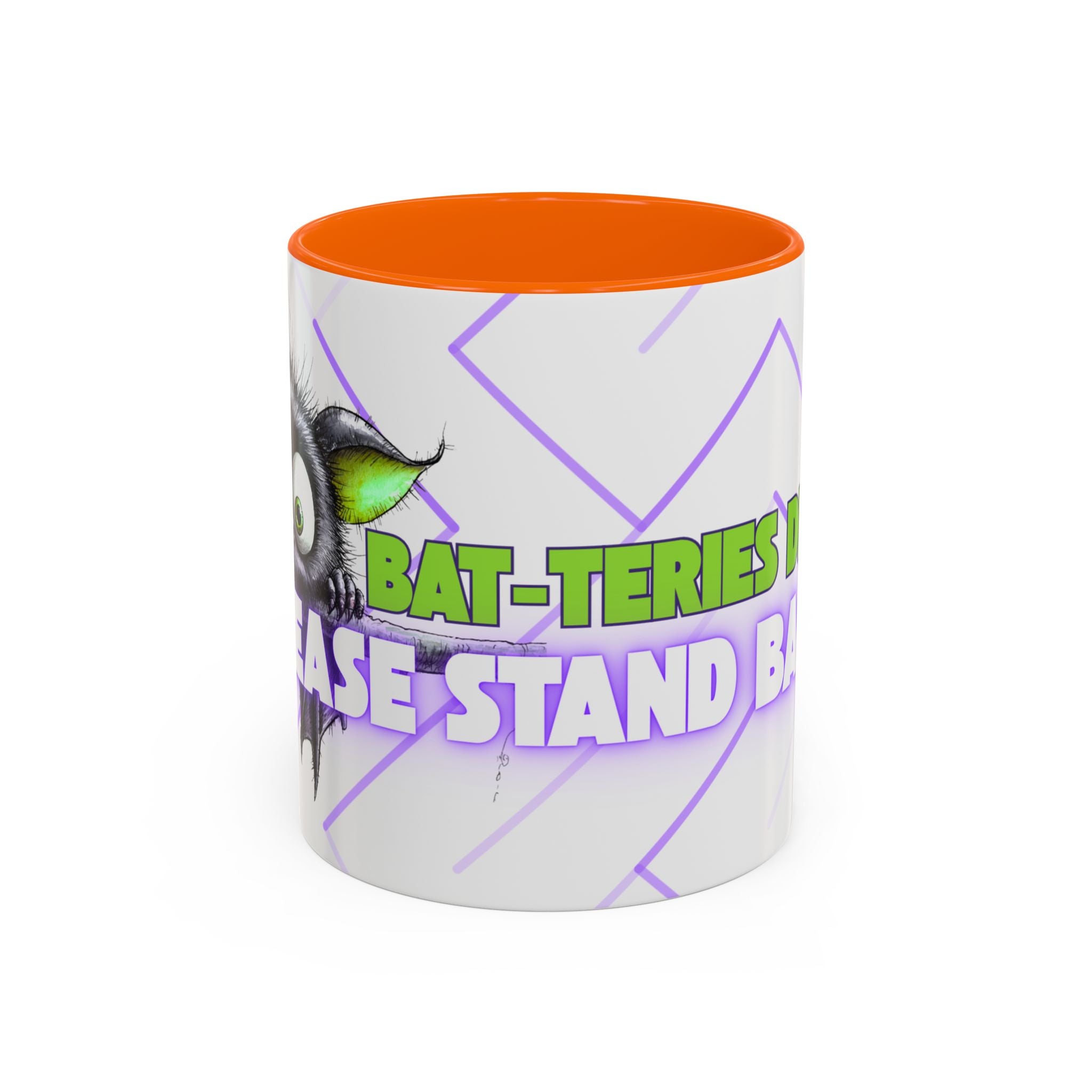 Bat-teries Drained Mug – Quirky Bat Design