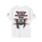 Bat-teries Drained – Cute and Funny Bat T-Shirt
